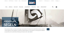 Desktop Screenshot of marinepool.de